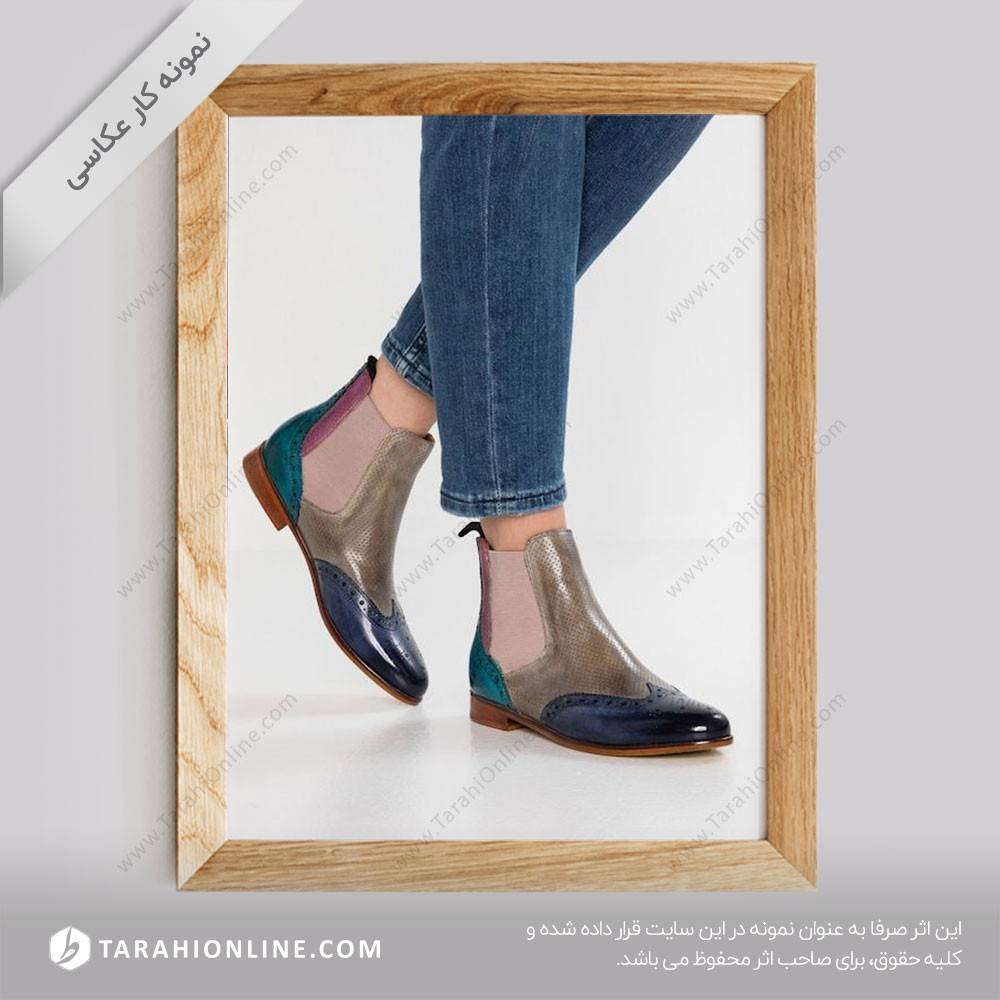 عکاسی از کفش چرمی 1